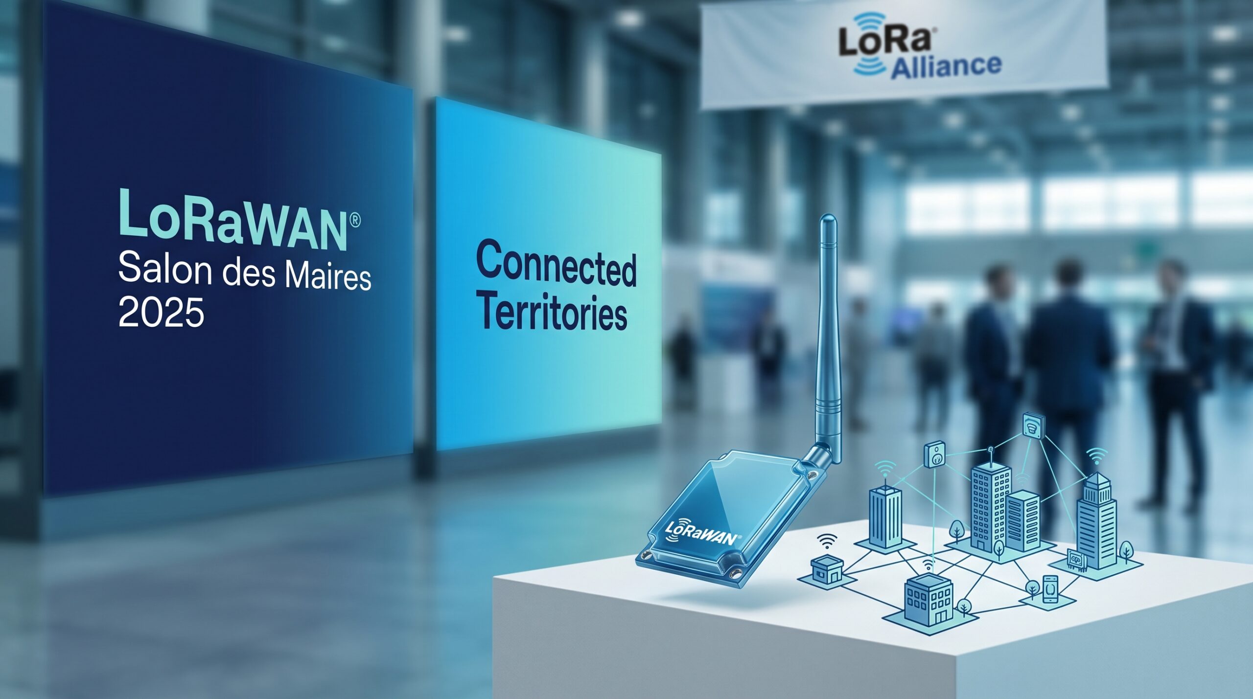 LoRaWAN® Takes Center Stage at Salon des Maires 2025: A Milestone for Connected Territories in France