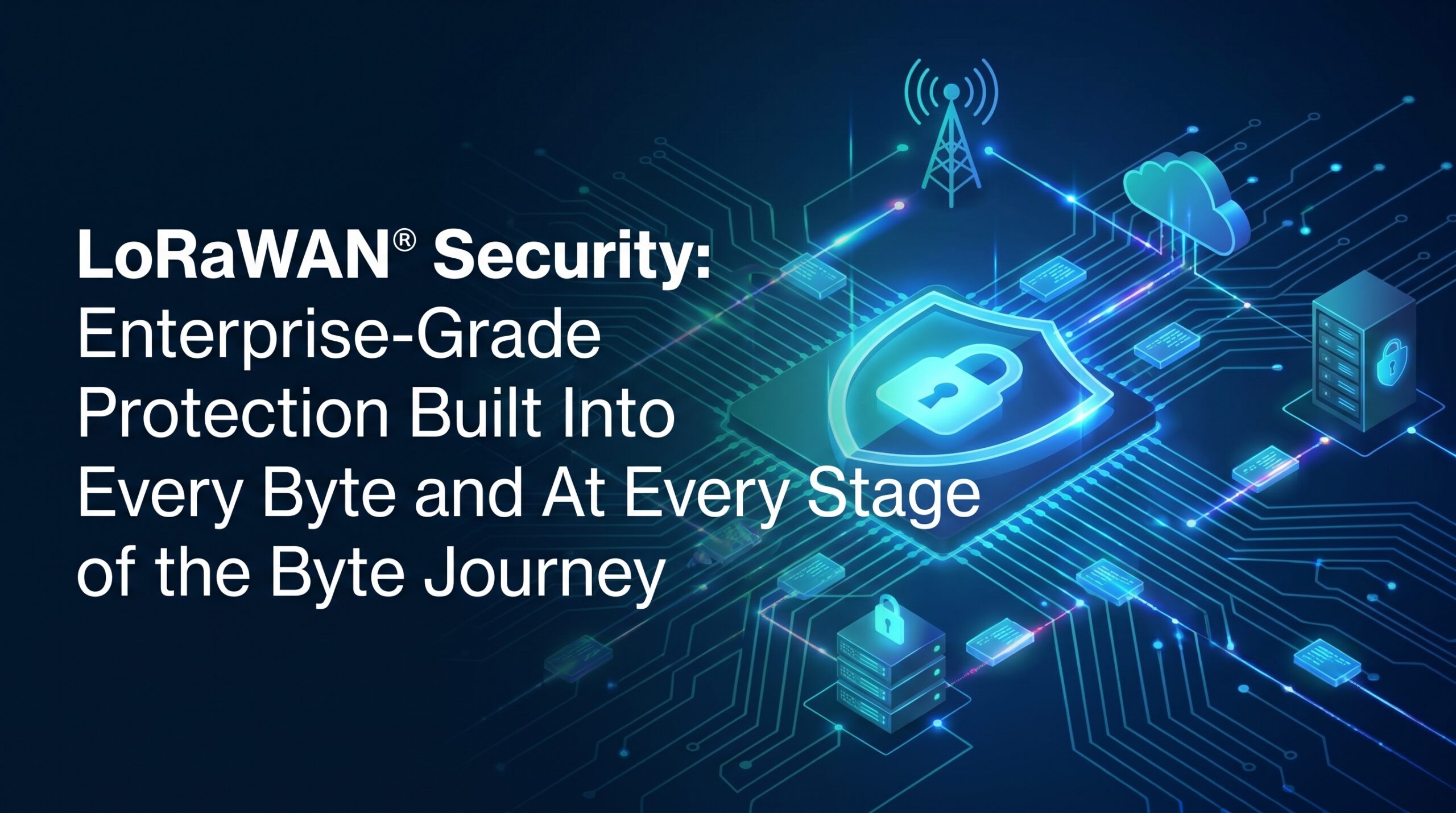 LoRaWAN® Security: Enterprise-Grade Protection Built Into Every Byte and At Every Stage of the Byte Journey