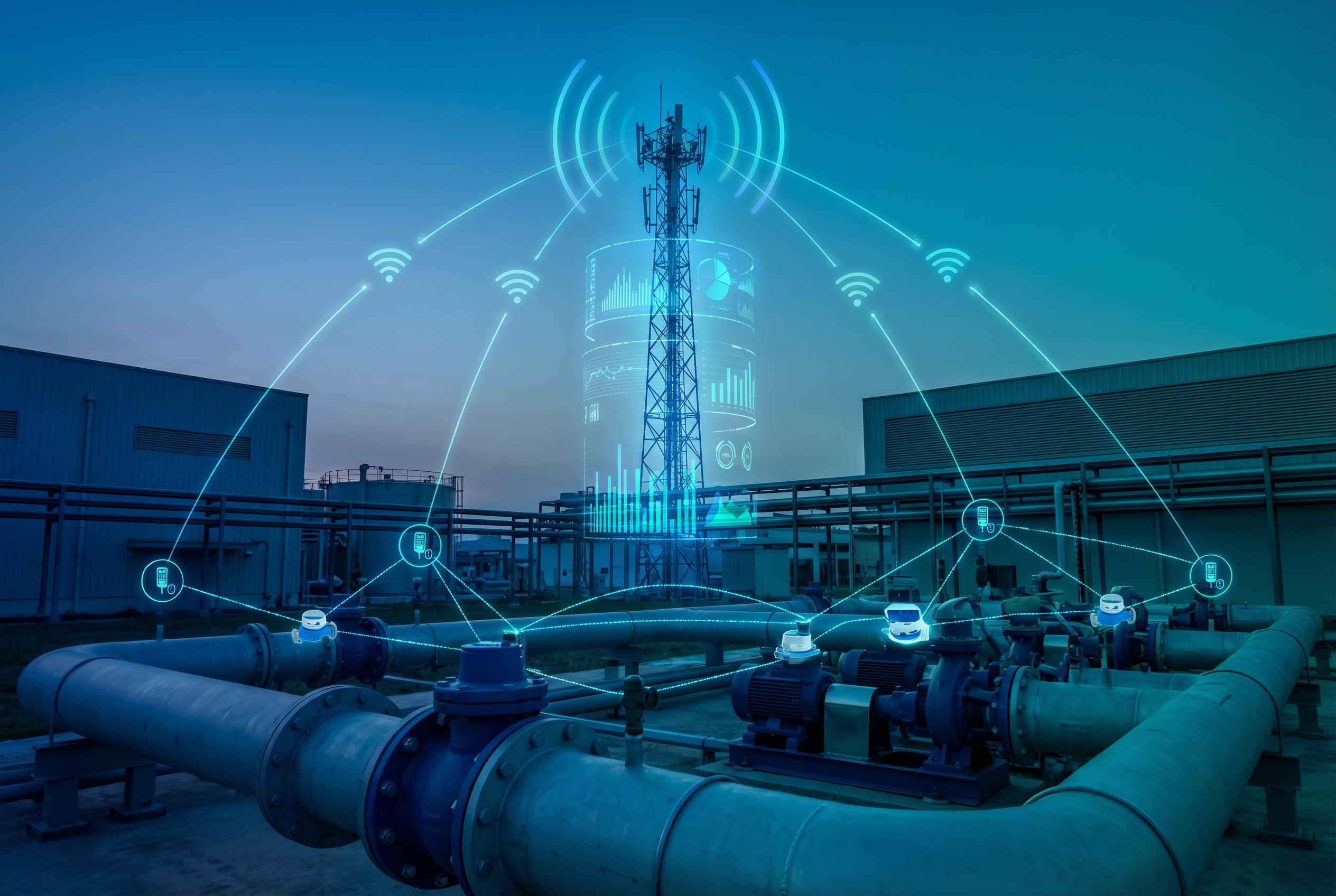 Red LPWAN para servicios de agua en Sudáfrica