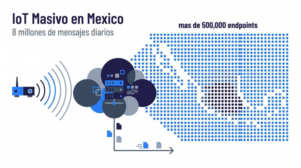 IoT Masivo en México — 500,000+ dispositivos