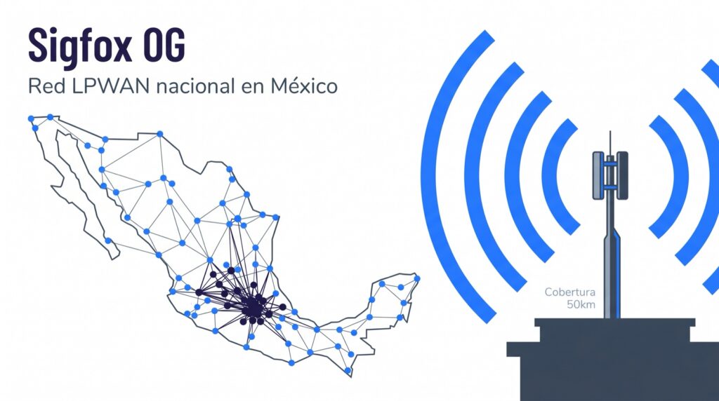 Red Sigfox 0G en México — cobertura nacional