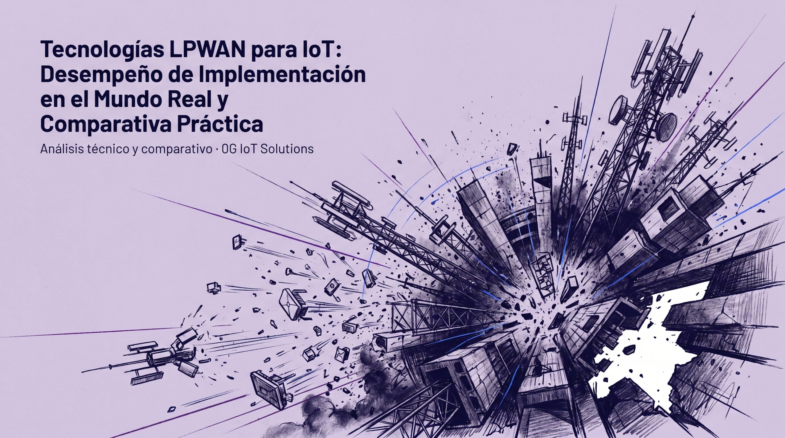 Tecnologías LPWAN para IoT: Desempeño de Implementación en el Mundo Real y Comparativa Práctica