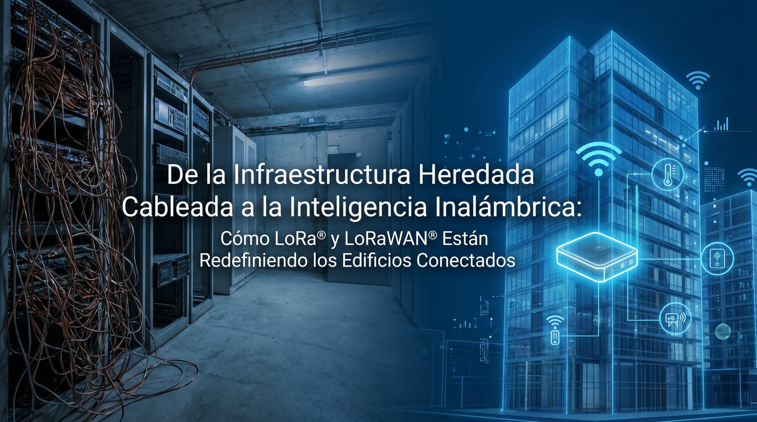 De la Infraestructura Heredada Cableada a la Inteligencia Inalámbrica: Cómo LoRa® y LoRaWAN® Están Redefiniendo los Edificios Conectados y la Automatización de Instalaciones a Nivel Global