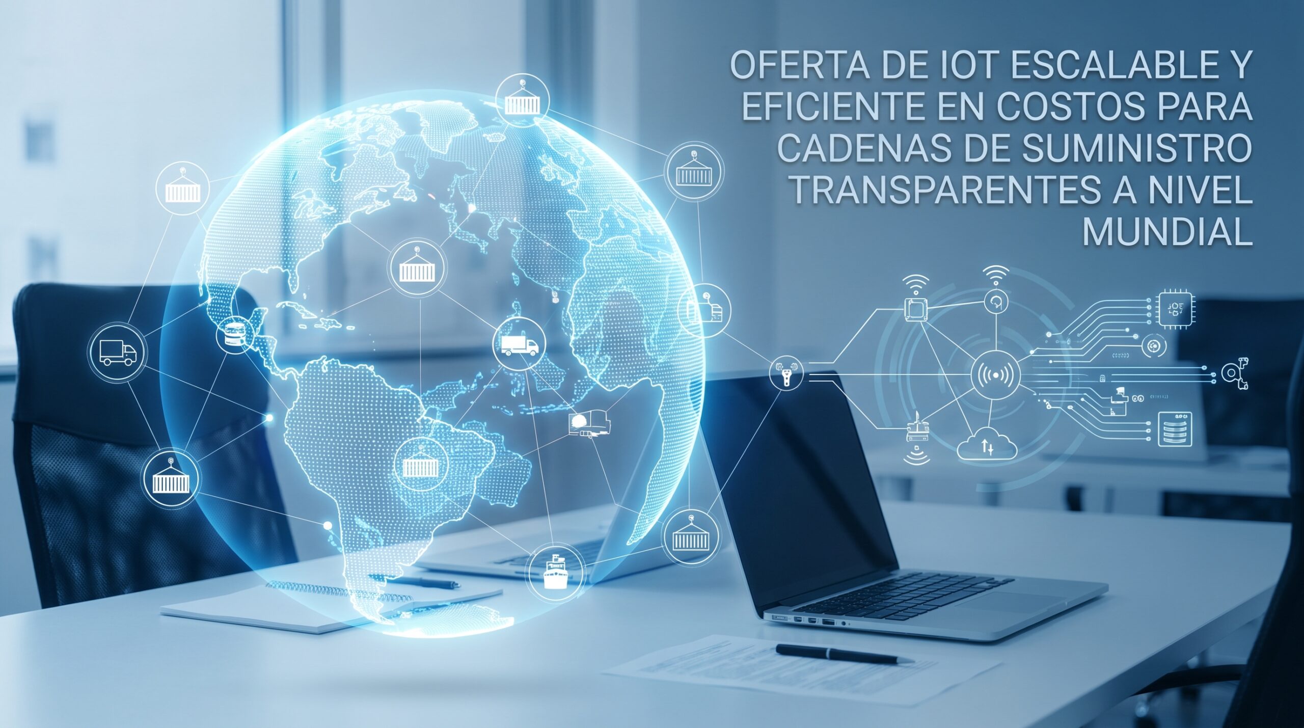 Oferta de IoT escalable y eficiente en costos para cadenas de suministro transparentes a nivel mundial