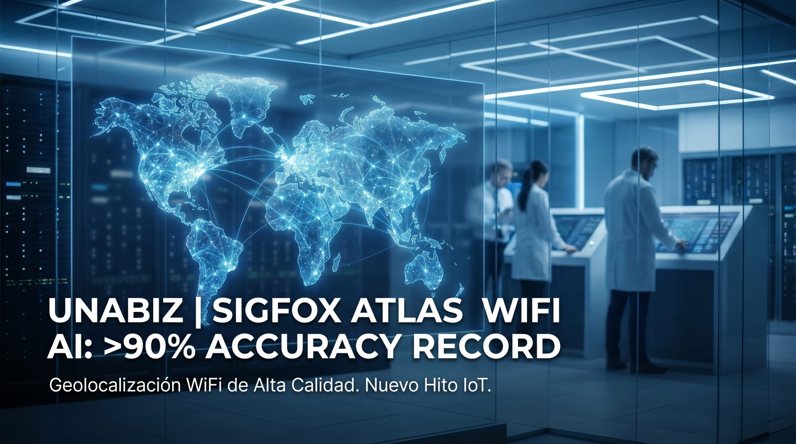 UnaBiz Establece Nuevo Récord de Precisión con Servicios de Geolocalización WiFi de Alta Calidad, Logrando una Tasa de Éxito Superior al 90% Entregada por el Servicio Sigfox Atlas WiFi Mejorado con IA