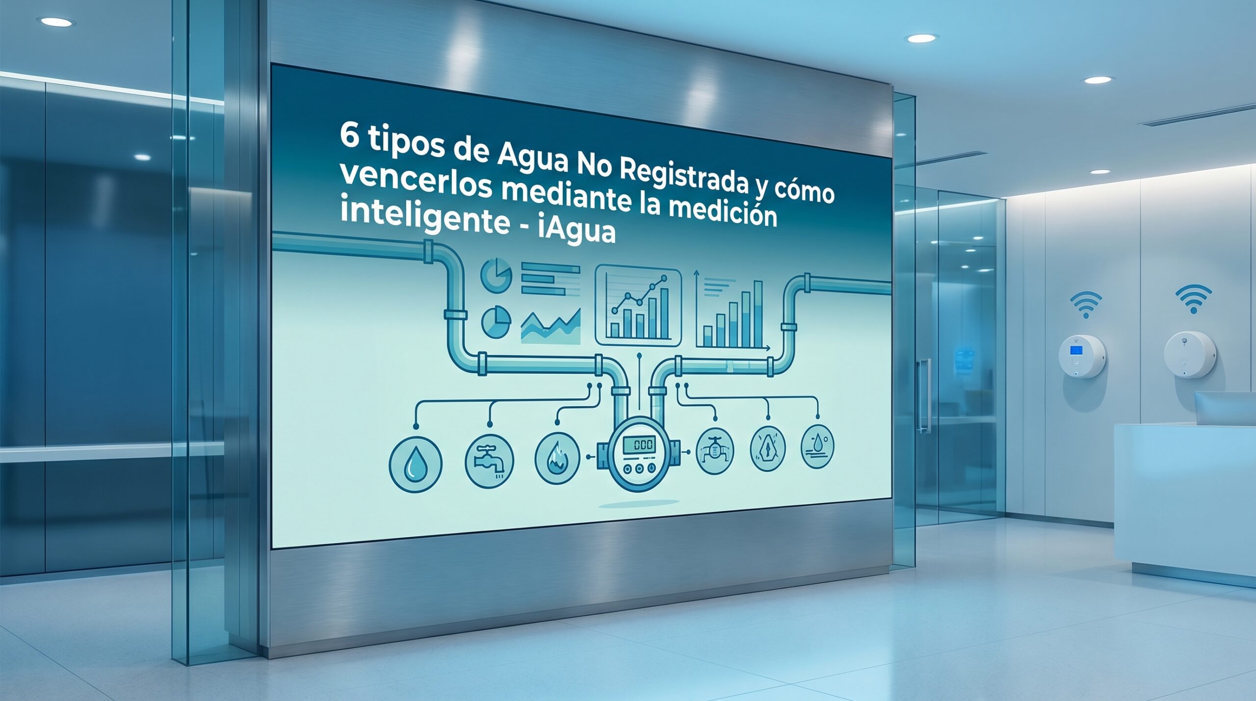 6 tipos de Agua No Registrada y cómo vencerlos mediante la medición inteligente - iAgua