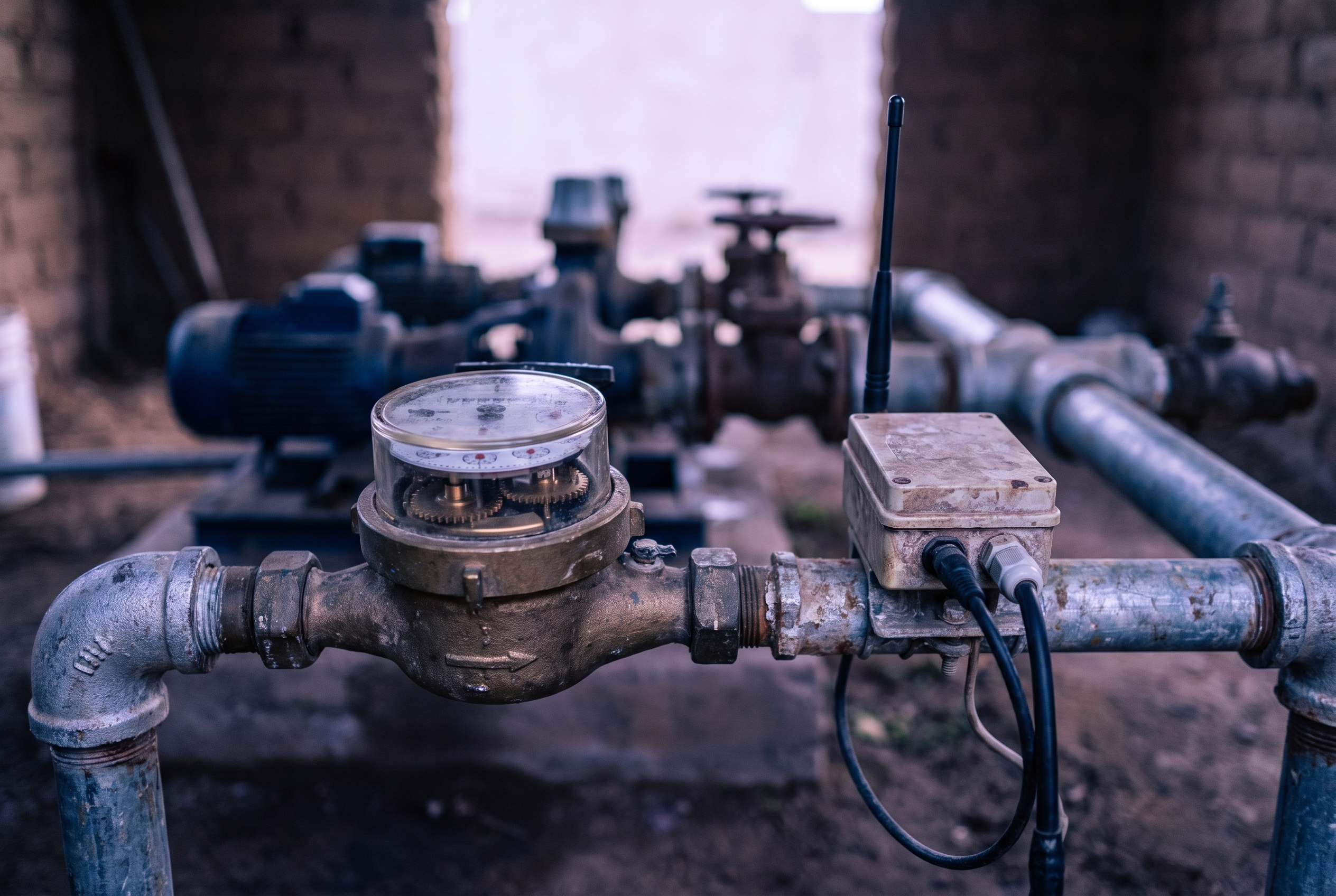 Medición de agua con la red 0G en Guadalajara
