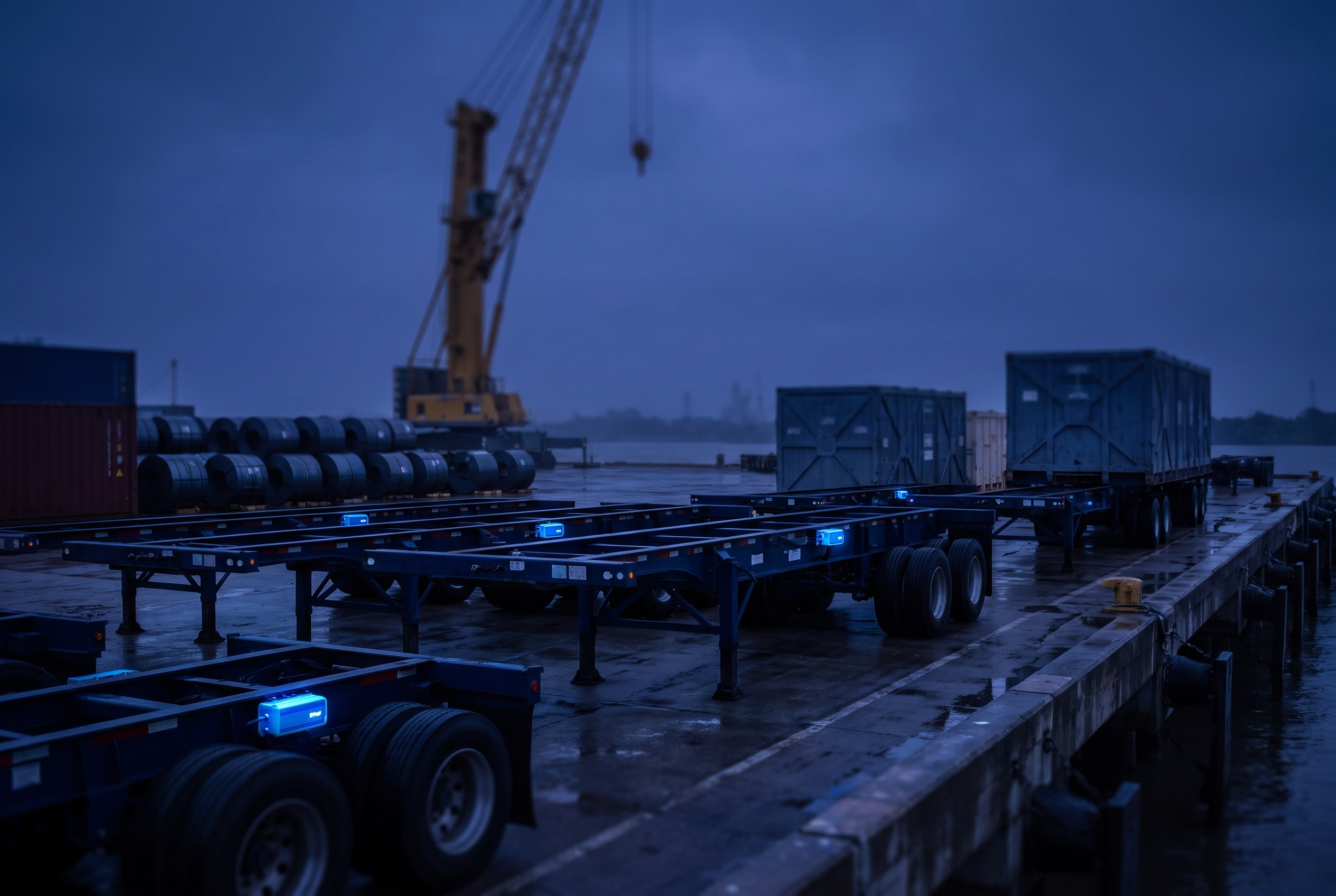 Puerto y logística de carga con la red 0G en Tampico