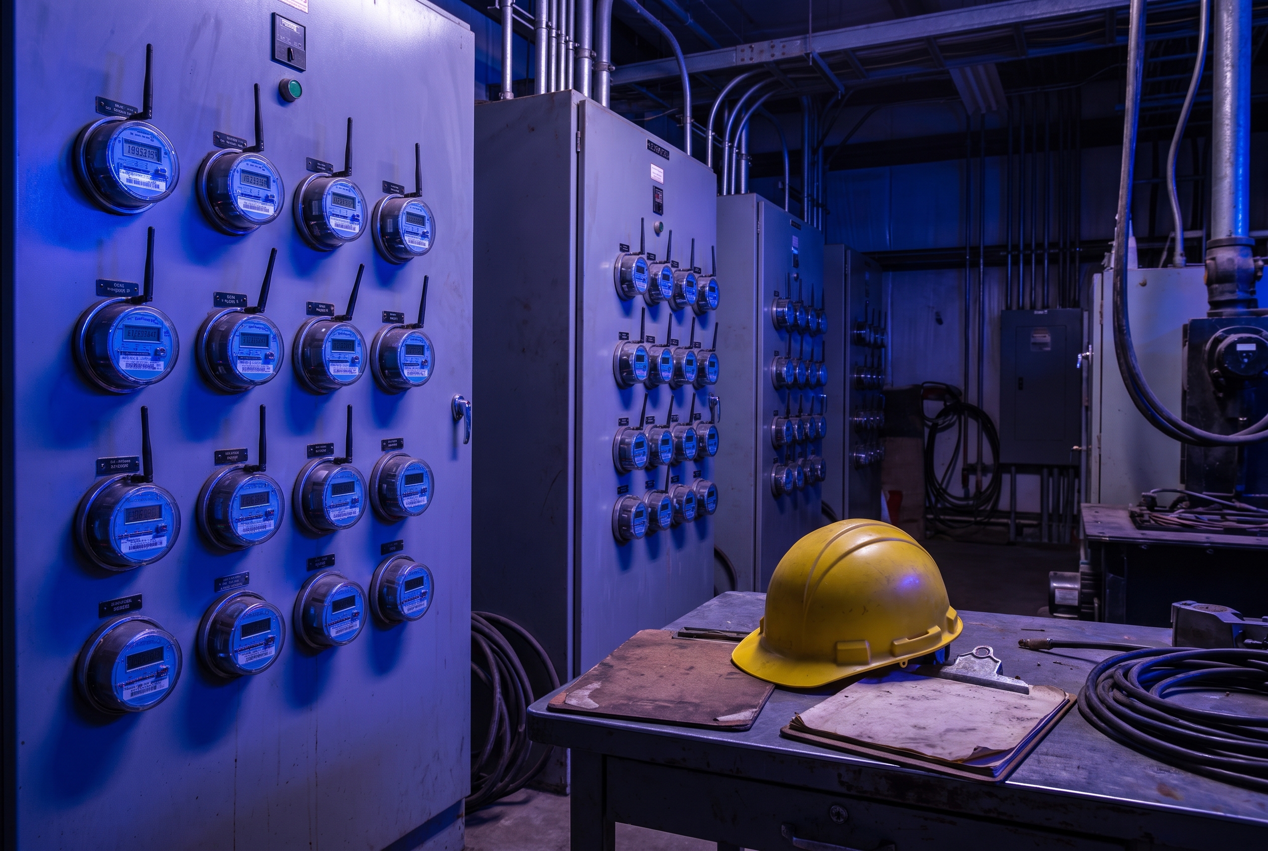 Medición eléctrica y energía con la red 0G en Tampico