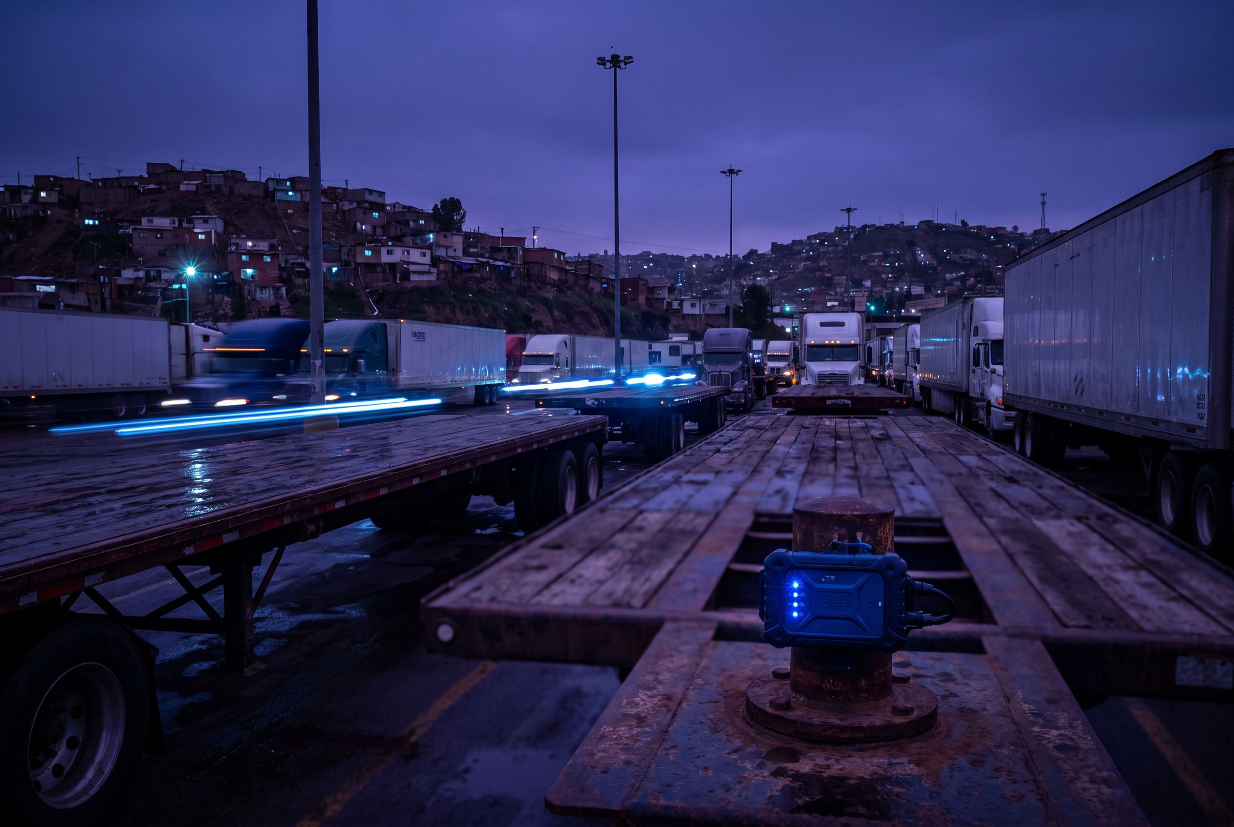 Rastreo de activos y flota con la red 0G en Tijuana